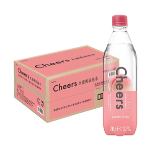 泰山水蜜桃氣泡水 590ml(箱購依實際收貨為主，無法保證原封箱出貨)